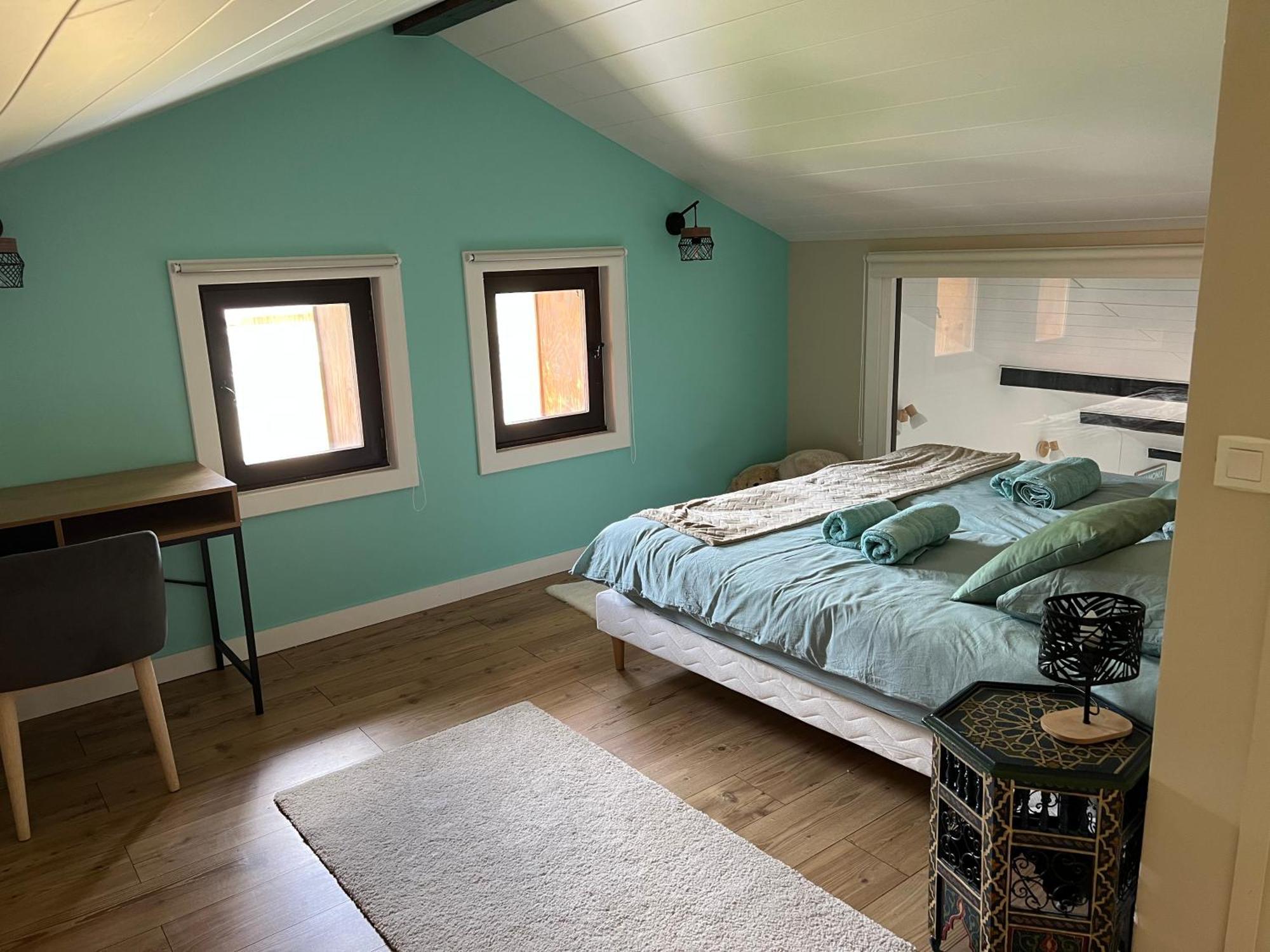 Duplex 3 Chambres Vue Mont-Blanc Domancy المظهر الخارجي الصورة